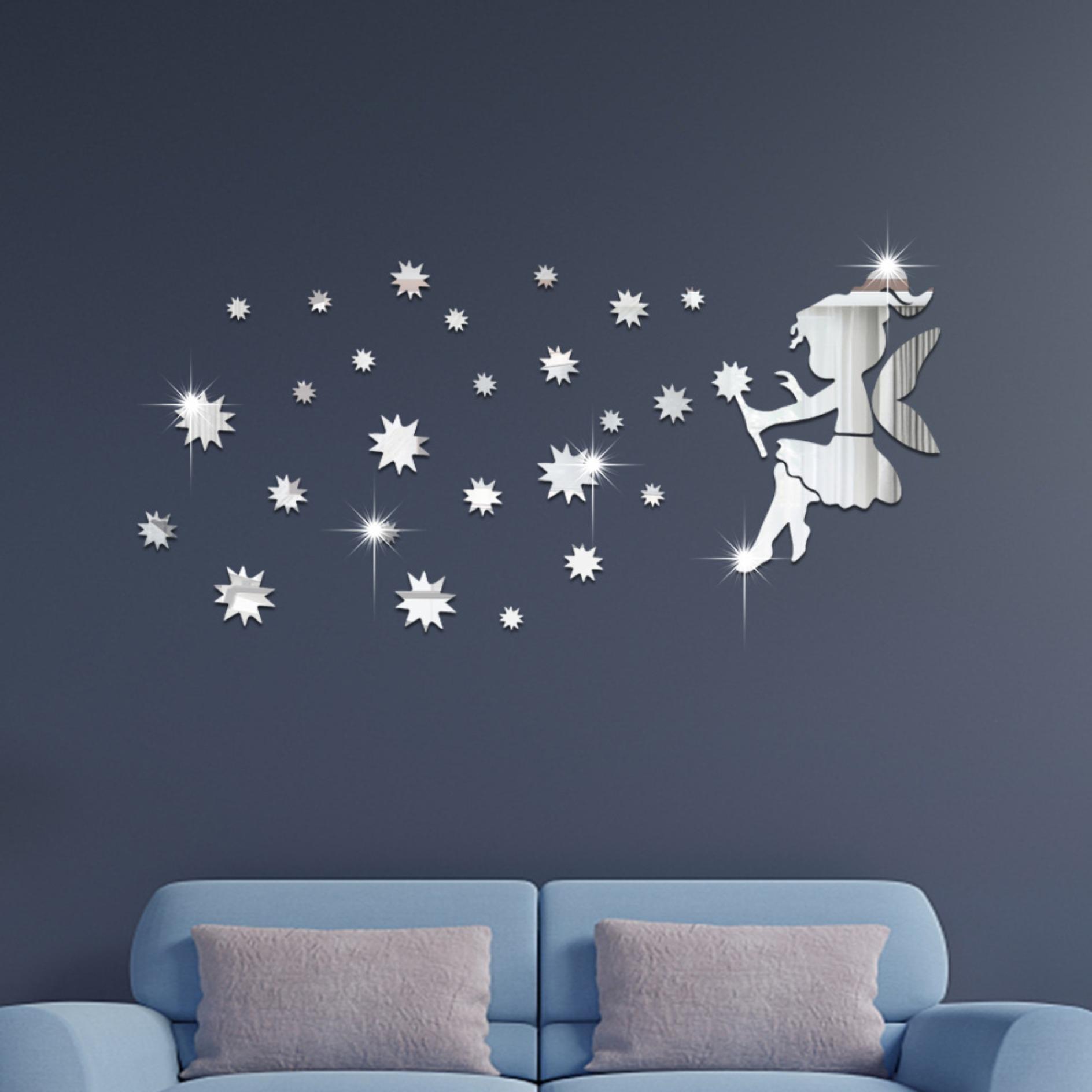 Little fairy 3D three-dimensional acrylic wall stickers living room bedroom children s room dormitory background wall decorations
Little fairy 3D three-dimensional acrylic wall stickers living room bedroom children s room dormitory background wall decorations