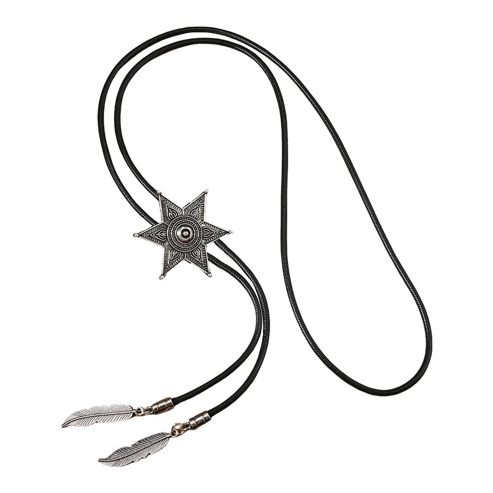 Мужской галстук-боло из искусственной кожи на шнурке, западный ковбойский галстук, винтажные бирюзовые украшения, кулон в виде пера, западное ожерелье E
Мужской галстук-боло из искусственной кожи на шнурке, западный ковбойский галстук, винтажные бирюзовые украшения, кулон в виде пера, западное ожерелье E