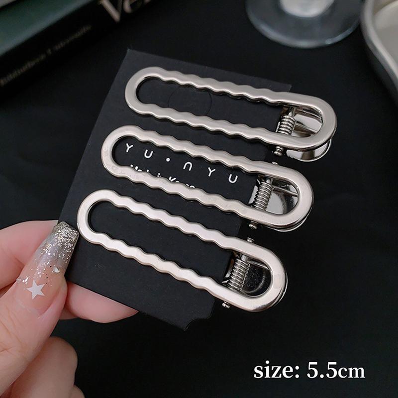3Pcs High Quality Sweet Fashion Metal Hairpin Non Slip Hairpin Geometric Hollow Hair Pin Women Barrettte Hair Clips/edge Clips
3Pcs High Quality Sweet Fashion Metal Hairpin Non Slip Hairpin Geometric Hollow Hair Pin Women Barrettte Hair Clips/edge Clips