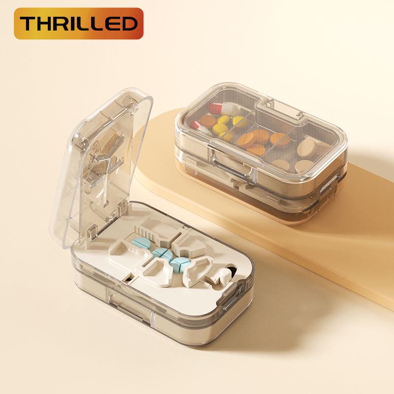 Multi-Dose Portable Pill Cutter & Storage Box: Tablet Divider for Two, Three, or Four Parts кремовый
Multi-Dose Portable Pill Cutter & Storage Box: Tablet Divider for Two, Three, or Four Parts кремовый