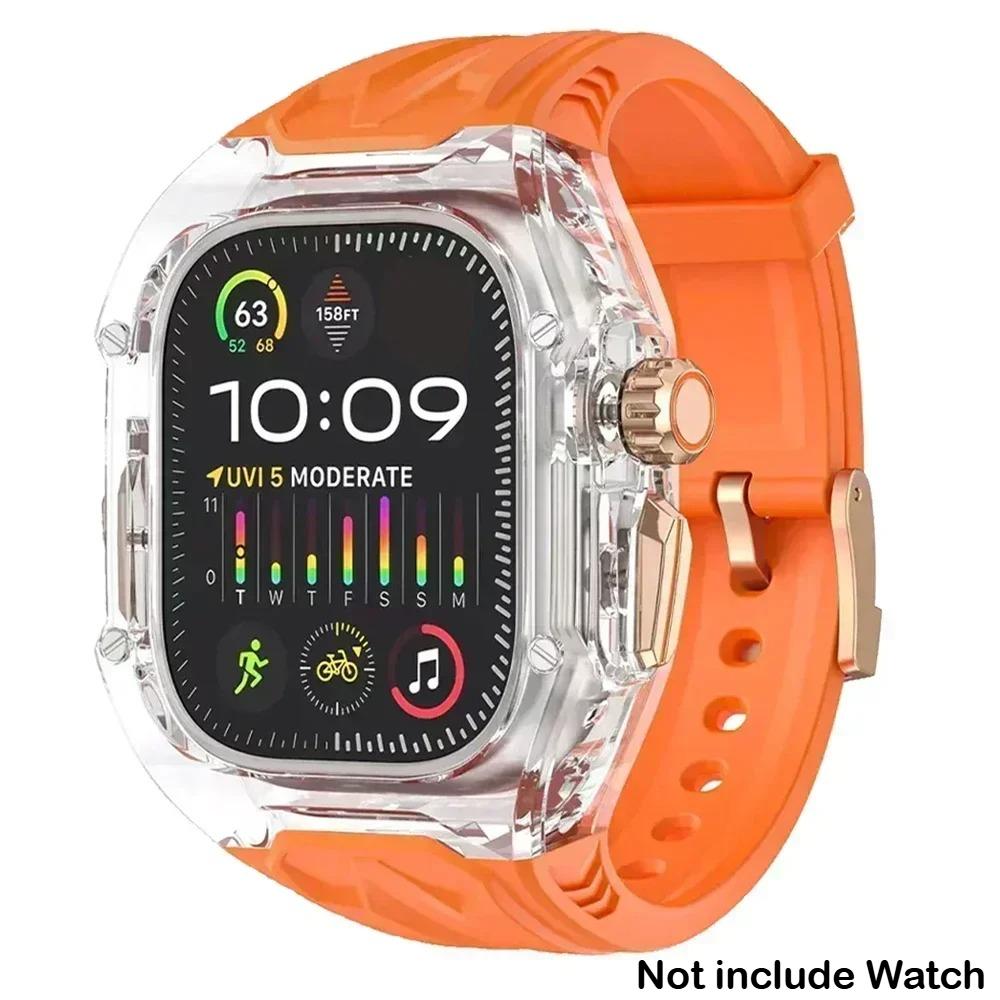 Прозрачный комплект для модификации ремешка и корпуса для Apple Watch 11 10 9 8 7 45 46 мм для IWatch Series 44 40 654SE Резиновая лента Модификация 45mm-Series 9 8 7
Прозрачный комплект для модификации ремешка и корпуса для Apple Watch 11 10 9 8 7 45 46 мм для IWatch Series 44 40 654SE Резиновая лента Модификация 45mm-Series 9 8 7