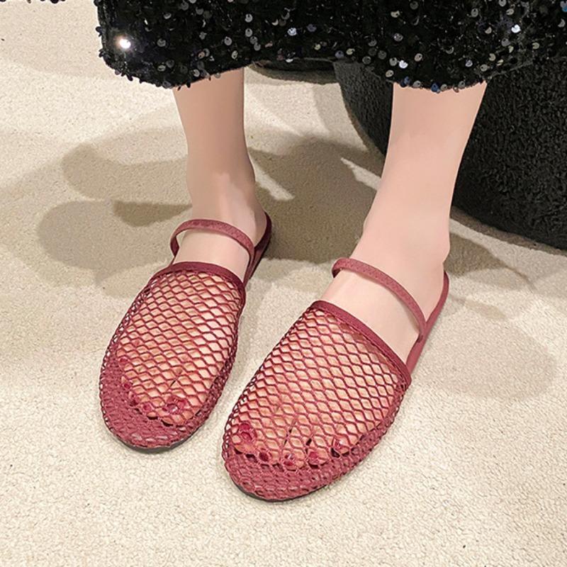 Мода 2025 Лето Горячая Распродажа Сетчатые Женские Шлепанцы с Закрытым Носком Для Улицы Дышащие Плоские Шлепанцы Модные Лаконичные Повседневные Сандалии 41 вино красного
Мода 2025 Лето Горячая Распродажа Сетчатые Женские Шлепанцы с Закрытым Носком Для Улицы Дышащие Плоские Шлепанцы Модные Лаконичные Повседневные Сандалии 41 вино красного
