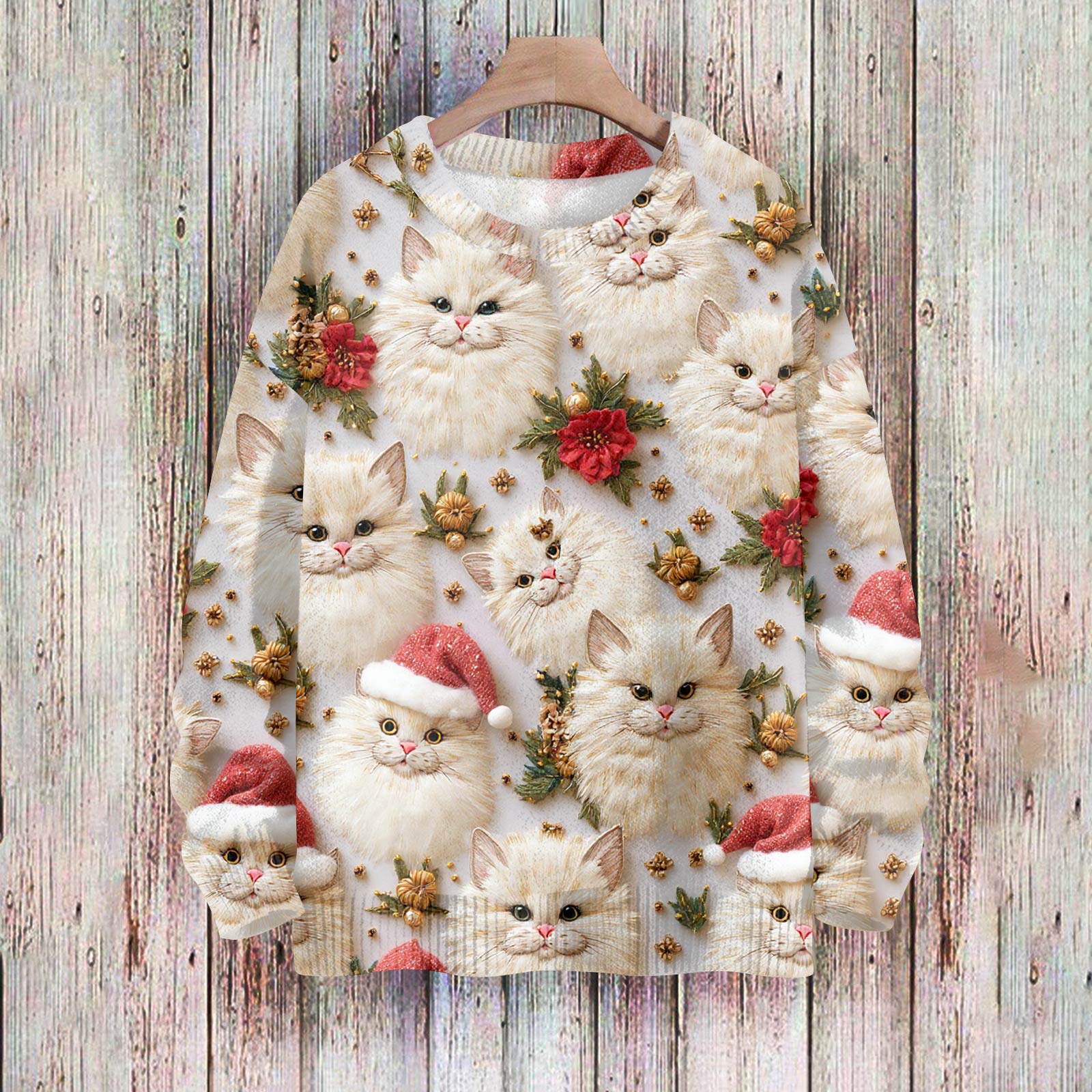 Рождественские толстовки для женщин Вязаный свитер Милая рубашка Осенний свитер с круглым вырезом Топы XL белый
Рождественские толстовки для женщин Вязаный свитер Милая рубашка Осенний свитер с круглым вырезом Топы XL белый