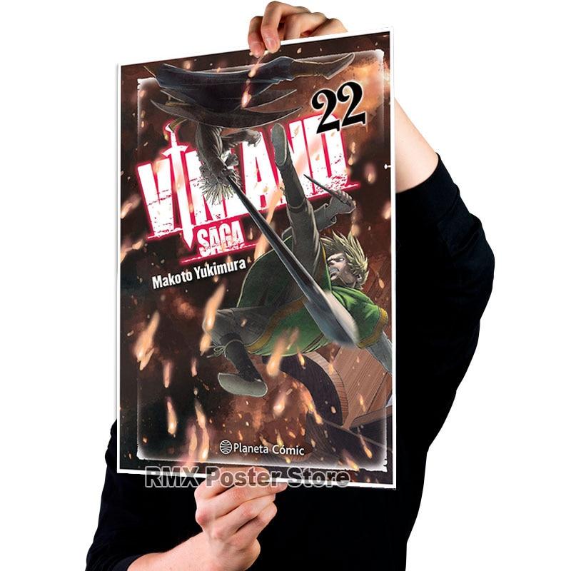 Аніме Vinland Saga Плакати Естетичний білий крейдований папір Вітальня Декорація Фреска Скандинавський домашній декор Бар Інтер єр Картина 42x30cm
Аніме Vinland Saga Плакати Естетичний білий крейдований папір Вітальня Декорація Фреска Скандинавський домашній декор Бар Інтер єр Картина 42x30cm