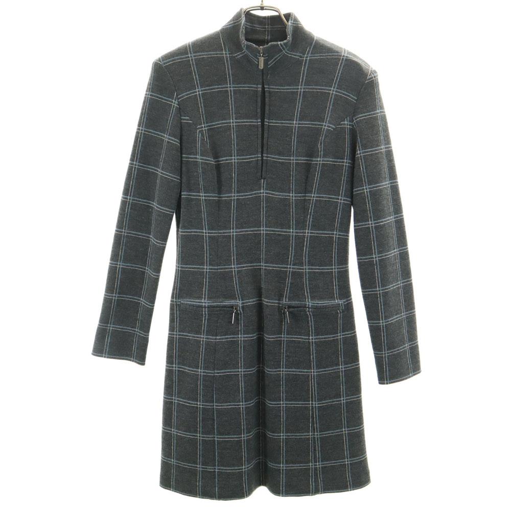 VERSACE Jeans Couture Wool Blend Check Pattern Long sleeve one piece Women Used
VERSACE Jeans Couture Wool Blend Check Pattern Long sleeve one piece Women Used