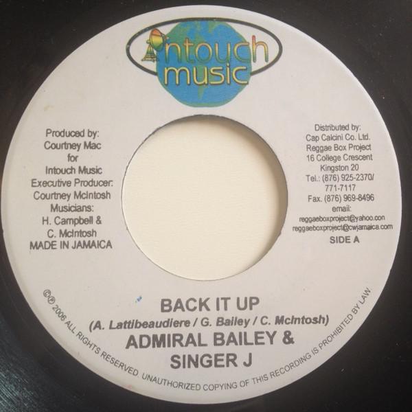 7inch Record ADMIRAL BAILEY & SINGER J / RICARDO - Back It Up / Move To Your Goal NONE Intouch Music 2006 Jamaica Reggae, Ska & Dub Used
7inch Record ADMIRAL BAILEY & SINGER J / RICARDO - Back It Up / Move To Your Goal NONE Intouch Music 2006 Jamaica Reggae, Ska & Dub Used