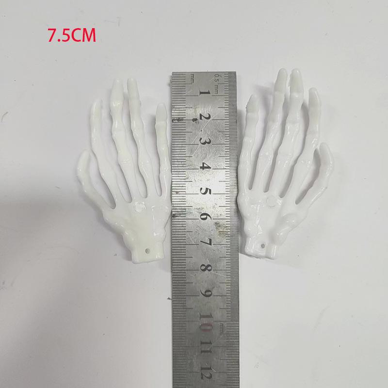 Реквизит для руки скелета-призрака на Хэллоуин - белый и черный 7,5-10 см - игрушка для украшения своими руками 7.5CM
Реквизит для руки скелета-призрака на Хэллоуин - белый и черный 7,5-10 см - игрушка для украшения своими руками 7.5CM