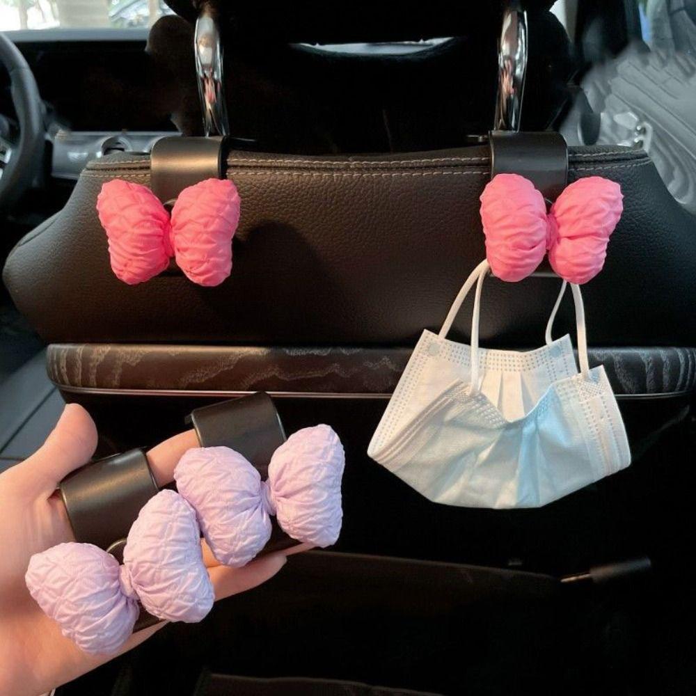 Bowknot Car Seat Bow Headrest Hooks Storage Auto Backseat Hanger Car Interior Supplies зелёный
Bowknot Car Seat Bow Headrest Hooks Storage Auto Backseat Hanger Car Interior Supplies зелёный
