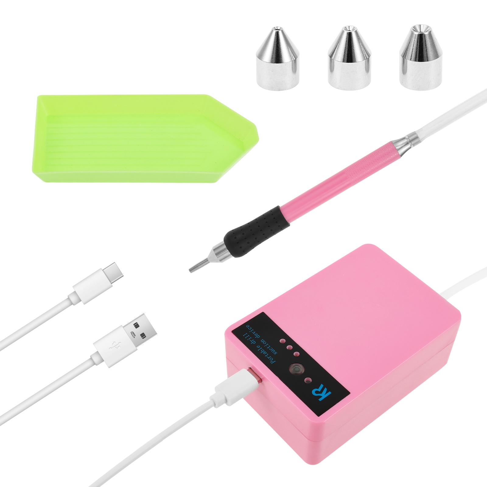 Electric Diamond Art Painting Pen with 3 Adjustable Suction Level No Wax Needed Vacuum Diamond Art Pen Kit for Adults and Kids
Electric Diamond Art Painting Pen with 3 Adjustable Suction Level No Wax Needed Vacuum Diamond Art Pen Kit for Adults and Kids