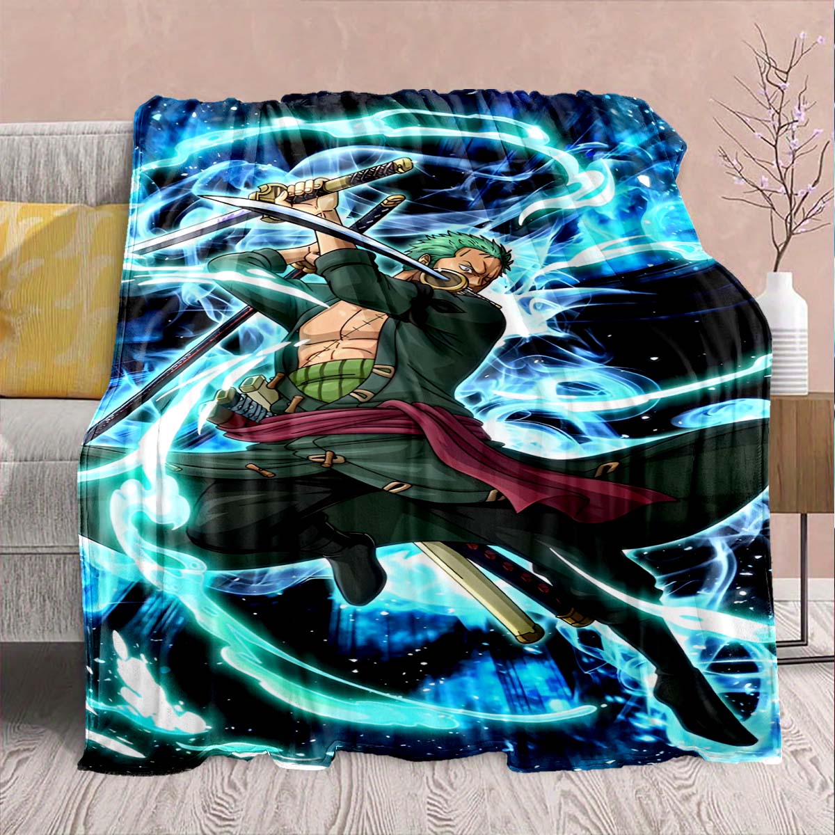 One Piece Anime Flannel Blanket - Soft Warm Perfect for Sofa, Bedding Camping Travel Office Home Decor -QJY 75x90cm
One Piece Anime Flannel Blanket - Soft Warm Perfect for Sofa, Bedding Camping Travel Office Home Decor -QJY 75x90cm