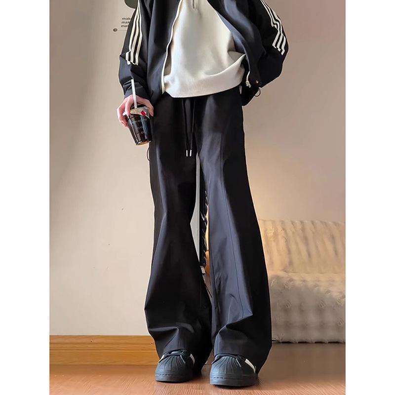 Women s Dark Blue Slightly Flared Quick-Drying Sports Pants with American Slanted Cut, Windproof, Slimming, Summer Thin Style, Casual Spandex. XL чёрный
Women s Dark Blue Slightly Flared Quick-Drying Sports Pants with American Slanted Cut, Windproof, Slimming, Summer Thin Style, Casual Spandex. XL чёрный