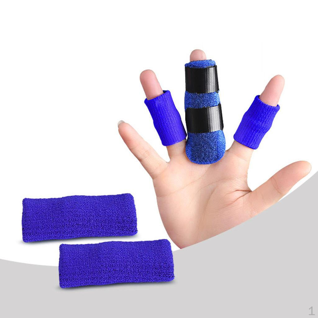 Finger Splint Support with Sleeves Kit Comfortable ,Swelling Tendon for Volleyball, Bowling, синій
Finger Splint Support with Sleeves Kit Comfortable ,Swelling Tendon for Volleyball, Bowling, синій