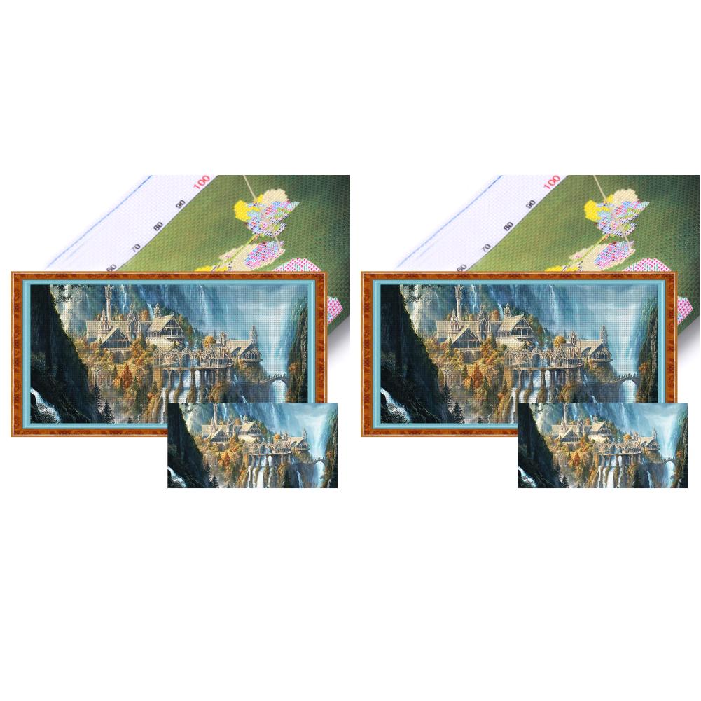 Полная вышивка эко-хлопковая нить 14CT напечатанная Wonderland вышивка крестом 80x40см
Полная вышивка эко-хлопковая нить 14CT напечатанная Wonderland вышивка крестом 80x40см