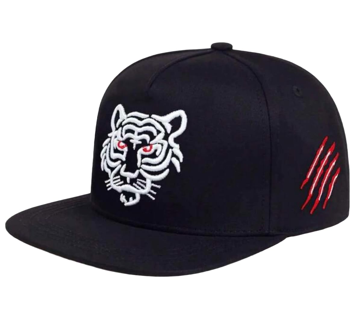Sproutsy Men s Snapback Straight Baseball Cap, Hip Hop Style, Flat Visor, Unisex, Tiger Design (Black + White)
Sproutsy Men s Snapback Straight Baseball Cap, Hip Hop Style, Flat Visor, Unisex, Tiger Design (Black + White)