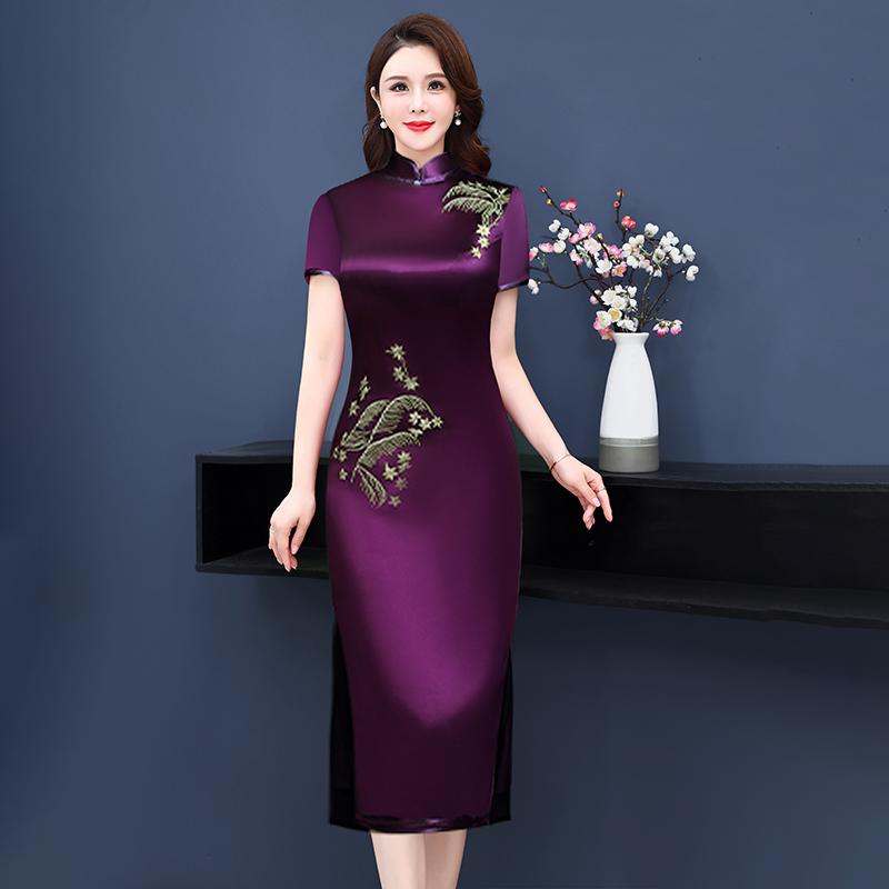 Плюс размер 4xl женское платье для мамы Vestidos Elegantes Cheongsam платья женские вечерние свадебные платья
Плюс размер 4xl женское платье для мамы Vestidos Elegantes Cheongsam платья женские вечерние свадебные платья