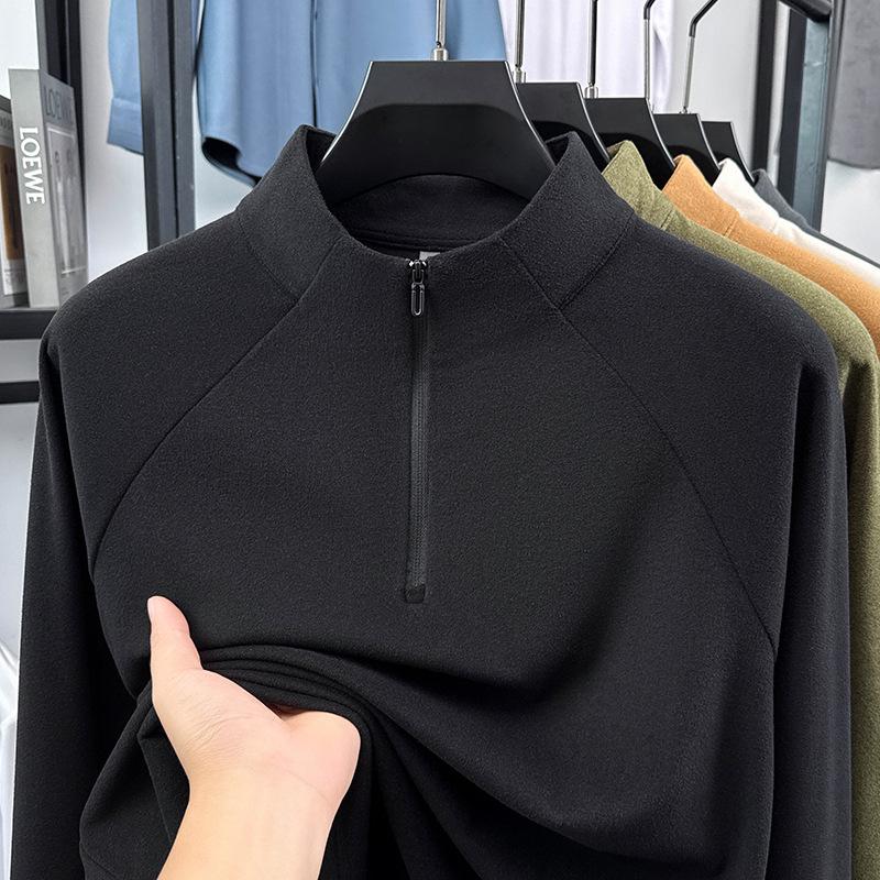 2025 Men s Casual Warm Fleece Half-Zip Long Sleeve Sweatshirt 2XL for 75-85kg чорний
2025 Men s Casual Warm Fleece Half-Zip Long Sleeve Sweatshirt 2XL for 75-85kg чорний