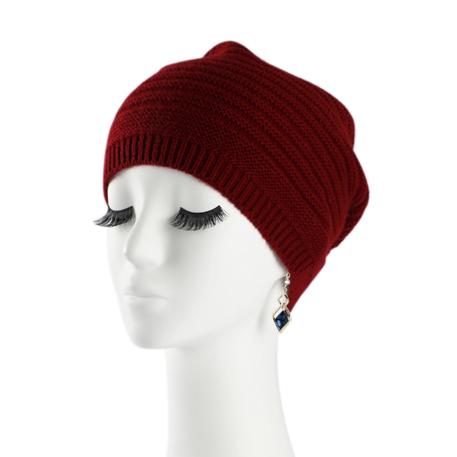 Женская шерстяная шапка, Универсальная вязаная шапка, Теплая и уютная шапка-бини One Size винный
Женская шерстяная шапка, Универсальная вязаная шапка, Теплая и уютная шапка-бини One Size винный