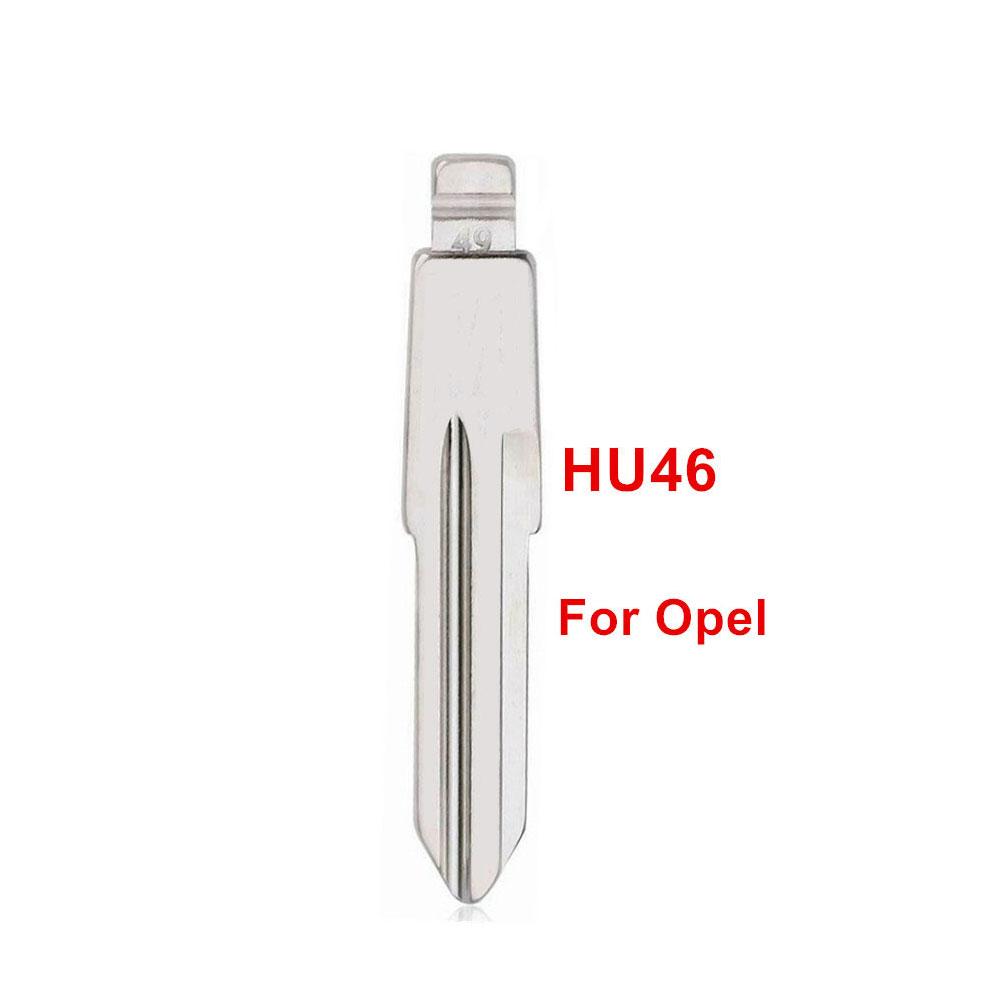 10pcs Metal Uncut Blank Flip Remote Key Blade YM28 YM28FH HU46 Blade for Opel Chevrolet for KEYDIY KD Xhorse VVDI JMD Remote Key HU46
10pcs Metal Uncut Blank Flip Remote Key Blade YM28 YM28FH HU46 Blade for Opel Chevrolet for KEYDIY KD Xhorse VVDI JMD Remote Key HU46