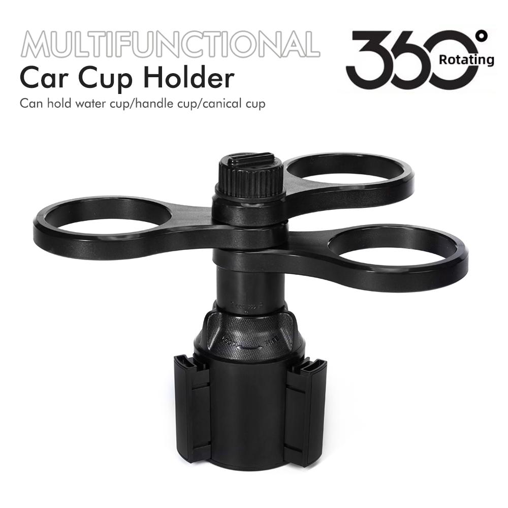 New Universal Car Cup Holder Expander, 360° Adjustable Clip-On Beverage Organizer for Large Water Bottles & Coffee Cups (Black)
New Universal Car Cup Holder Expander, 360° Adjustable Clip-On Beverage Organizer for Large Water Bottles & Coffee Cups (Black)