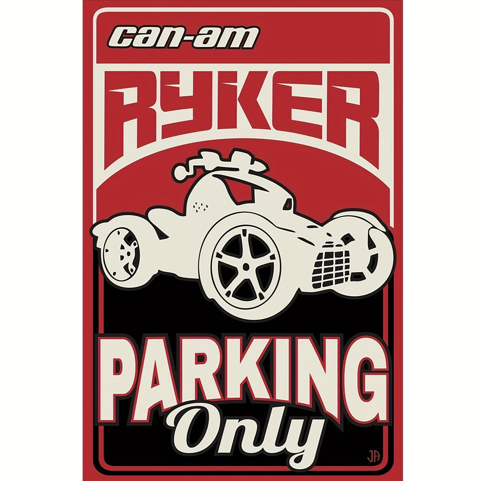 Vintage CanAm Ryker Parking Only Metal Sign Iron Wall Plaque Retro White Red Motorcycle Design for Bar Garage 20x30cm(7.8x11.8inch)
Vintage CanAm Ryker Parking Only Metal Sign Iron Wall Plaque Retro White Red Motorcycle Design for Bar Garage 20x30cm(7.8x11.8inch)