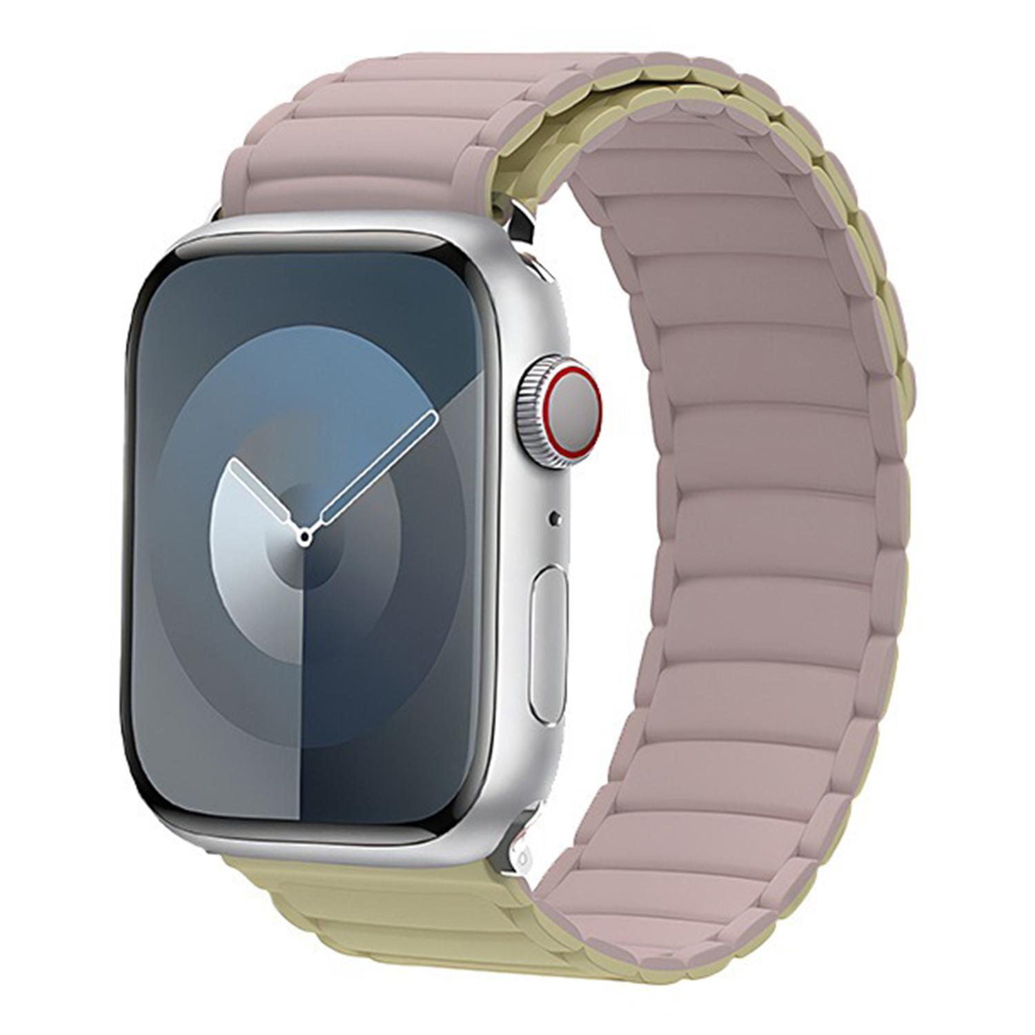 Watch Band For Apple Watch Series 10 9 8 7 SE 6 5 4 3 2 1 42mm 41mm 40mm 38mm Dual Color Magnetic Silicone Loop Strap D
Watch Band For Apple Watch Series 10 9 8 7 SE 6 5 4 3 2 1 42mm 41mm 40mm 38mm Dual Color Magnetic Silicone Loop Strap D