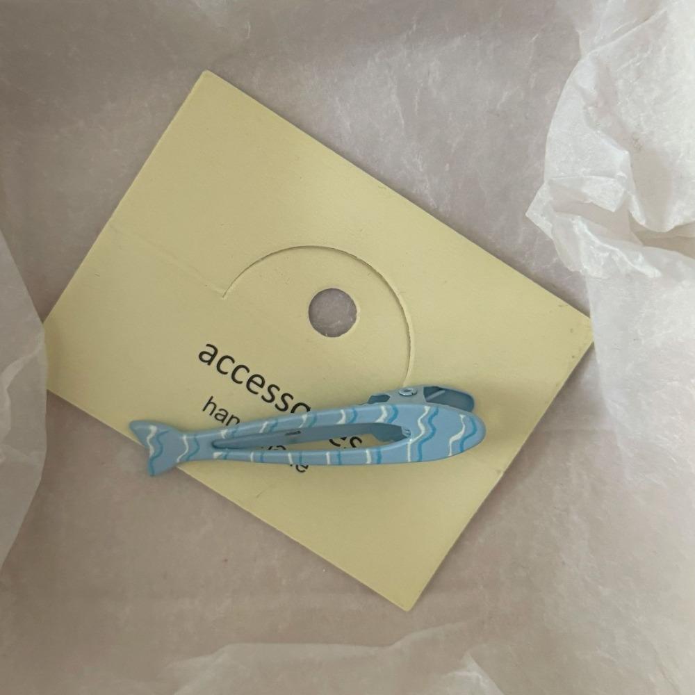 Milk Blue Fish Hairpin Metal Unique Hairpin Fashion Sweet Hairpin Women Girls D
Milk Blue Fish Hairpin Metal Unique Hairpin Fashion Sweet Hairpin Women Girls D