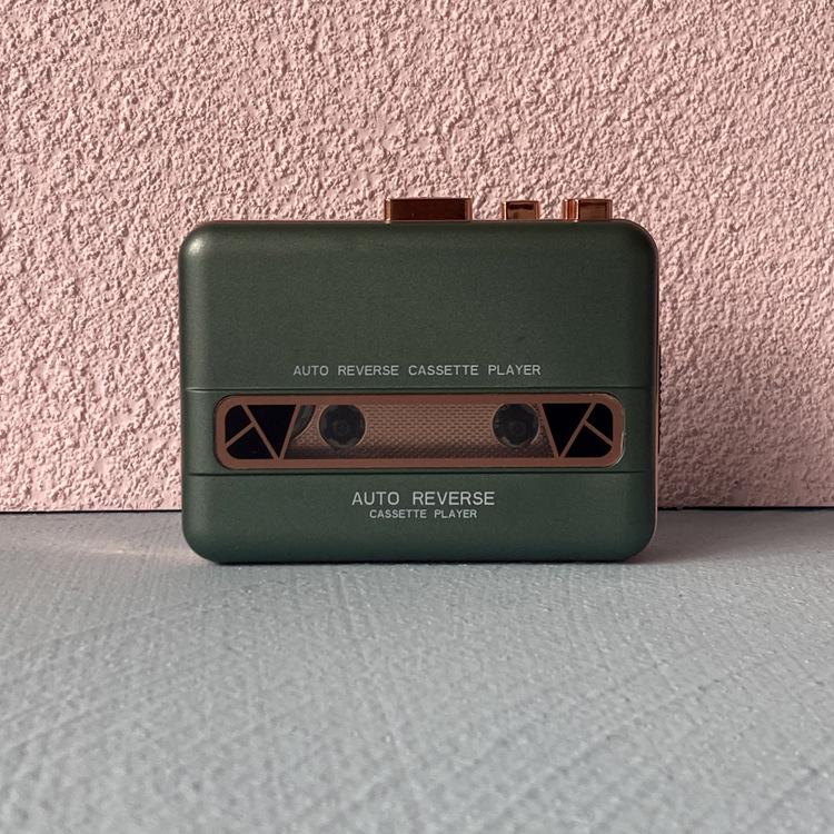 Retro Pink Rose Gold Cassette Walkman Music Player
Retro Pink Rose Gold Cassette Walkman Music Player