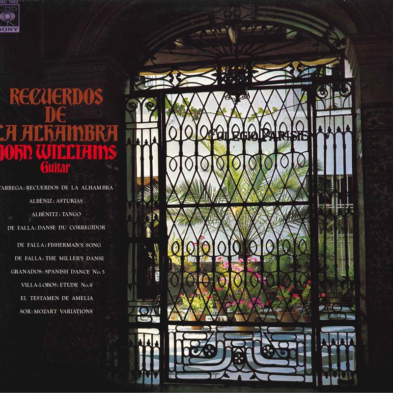 LP Record JHON WILLIAMS(GUITAR) - Recuerdos De La Alhambra/Jhon Willi 20AC1562 CBSSONY Japan Classical Used
LP Record JHON WILLIAMS(GUITAR) - Recuerdos De La Alhambra/Jhon Willi 20AC1562 CBSSONY Japan Classical Used