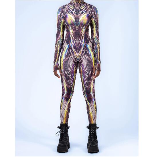Женский сексуальный костюм Зентай, разноцветный комбинезон, боди в стиле животных, готический морфический костюм, женские костюмы для вечеринки на Хэллоуин 4XL
Женский сексуальный костюм Зентай, разноцветный комбинезон, боди в стиле животных, готический морфический костюм, женские костюмы для вечеринки на Хэллоуин 4XL