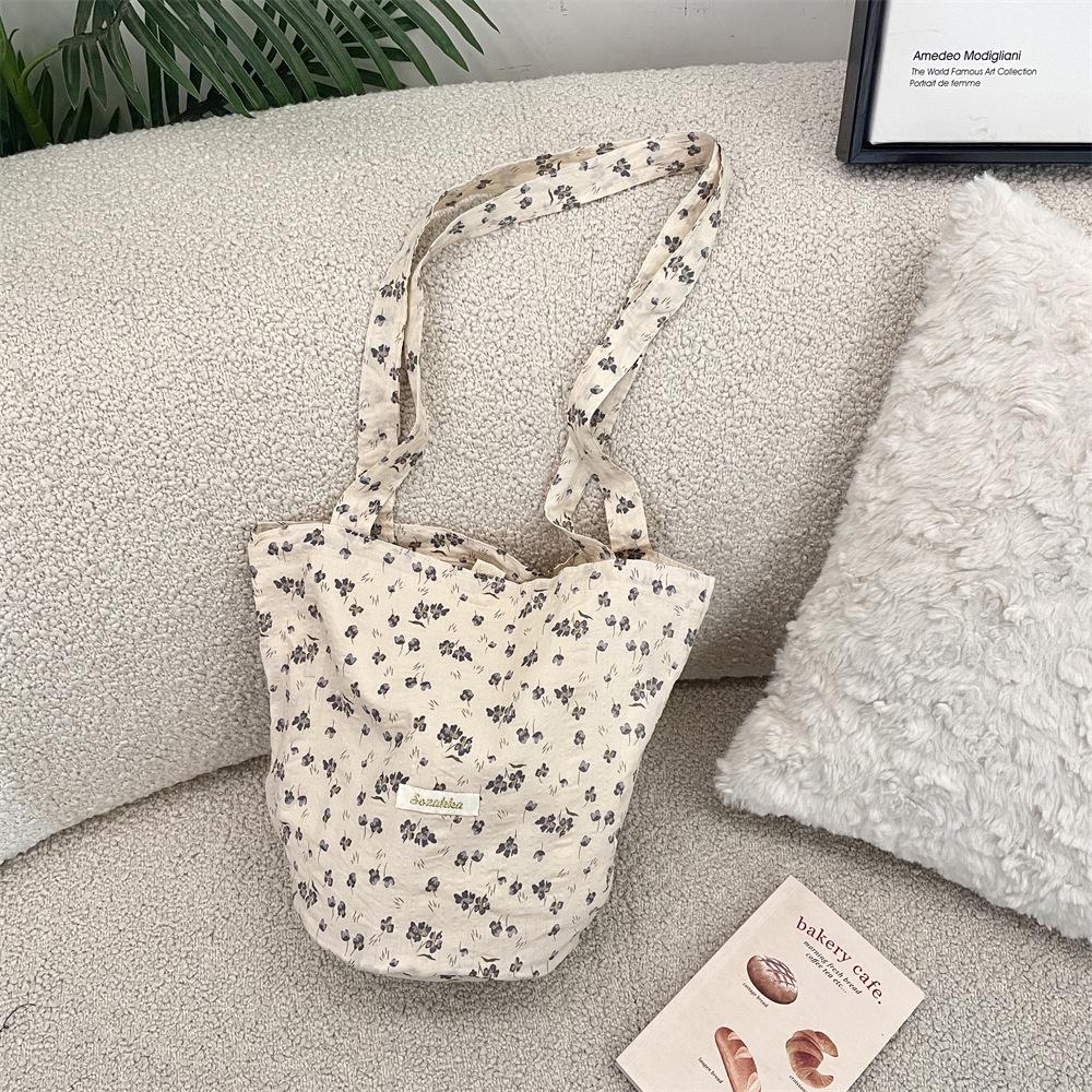 Rice Apricot Floral Canvas Bucket Crossbody Bag - Korean Style, Large Capacity, Women s Shoulder Bag for Shopping
Rice Apricot Floral Canvas Bucket Crossbody Bag - Korean Style, Large Capacity, Women s Shoulder Bag for Shopping