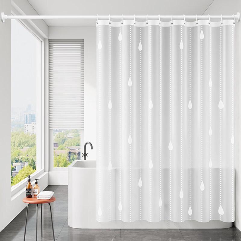 LIEI Waterproof PEVA Shower Curtain Set
LIEI Waterproof PEVA Shower Curtain Set