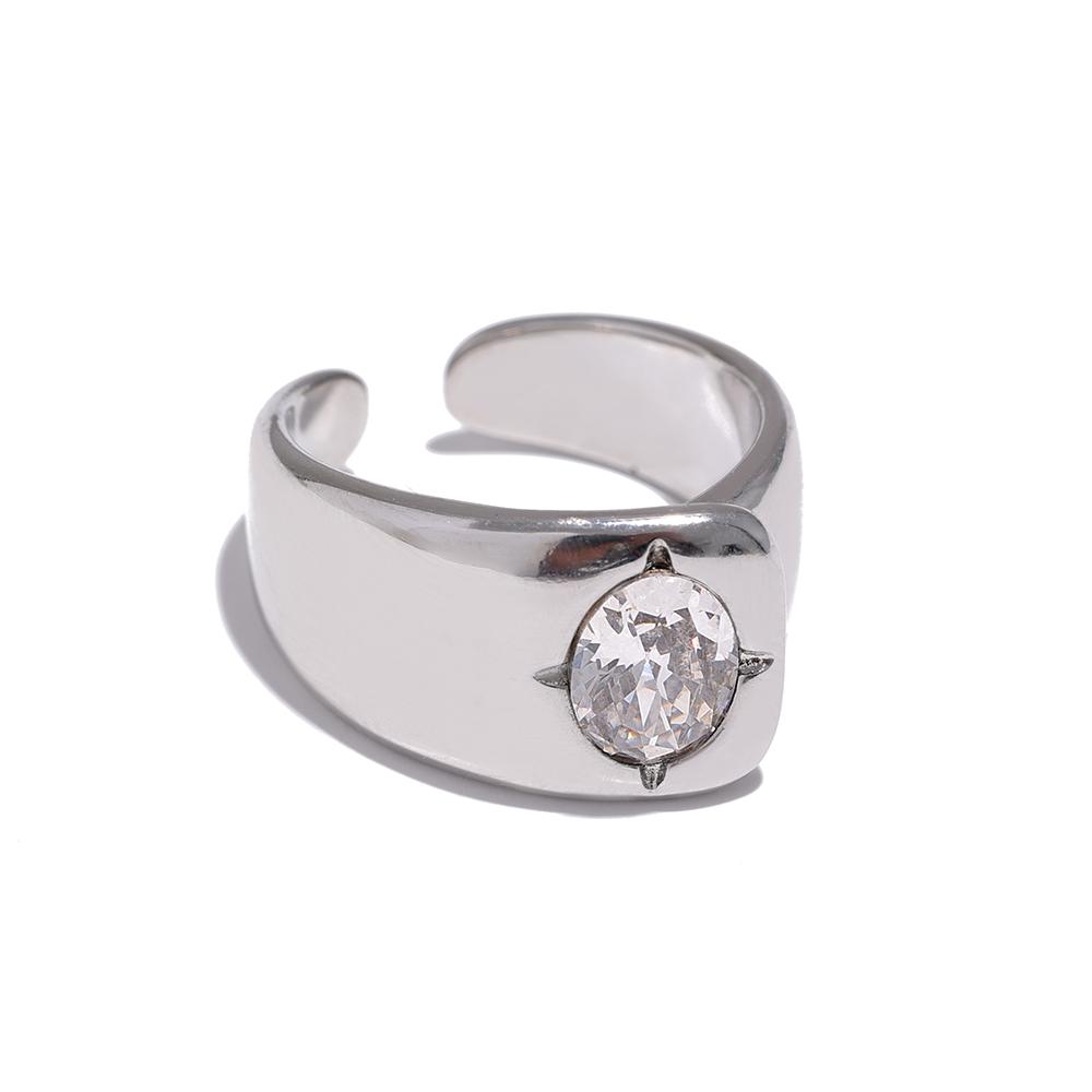 Yhpup Cast Stainless Steel Geometric Wide Ring for Women Chunky Shiny Cubic Zirconia Charm Fashion Gold Color Jewelry Party Gift 7
Yhpup Cast Stainless Steel Geometric Wide Ring for Women Chunky Shiny Cubic Zirconia Charm Fashion Gold Color Jewelry Party Gift 7