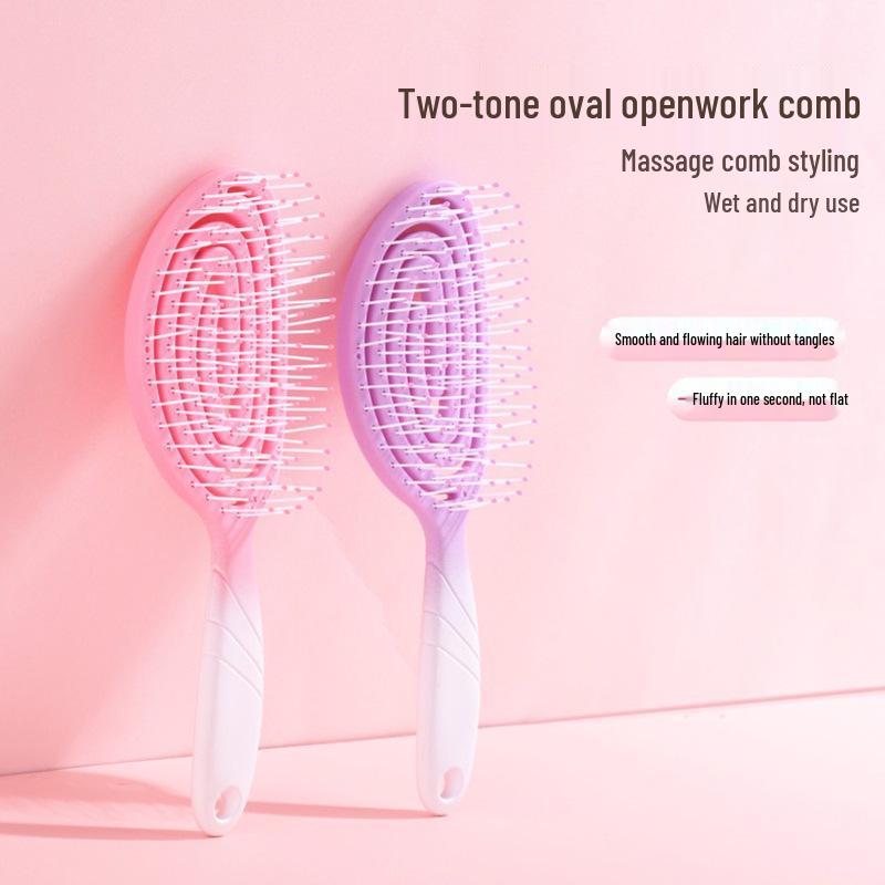 Portable Dual-Use Hollow Massage Comb – Wet/Dry Hair Styling Rib Comb 19.5*6*2.5 cm рожевий
Portable Dual-Use Hollow Massage Comb – Wet/Dry Hair Styling Rib Comb 19.5*6*2.5 cm рожевий