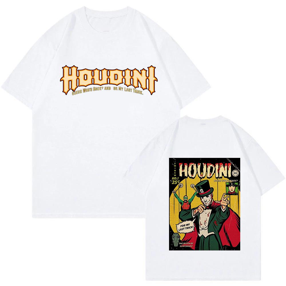 2026 Eminem The Magician Is Back Again Printed Pure Cotton Tshirt Highquality Streetwear Suitable for Both Unisex Women Summer 4XL
2026 Eminem The Magician Is Back Again Printed Pure Cotton Tshirt Highquality Streetwear Suitable for Both Unisex Women Summer 4XL