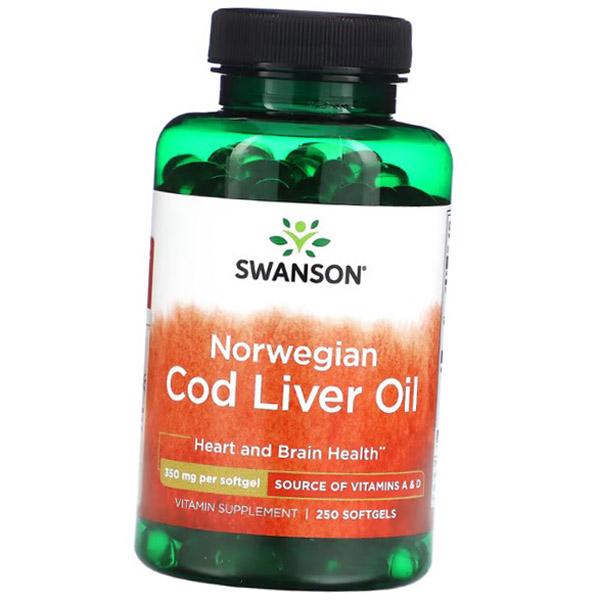 Масло печени трески, Norwegian Cod Liver Oil, Swanson 250гелкапс (67280017) 250softgels
Масло печени трески, Norwegian Cod Liver Oil, Swanson 250гелкапс (67280017) 250softgels