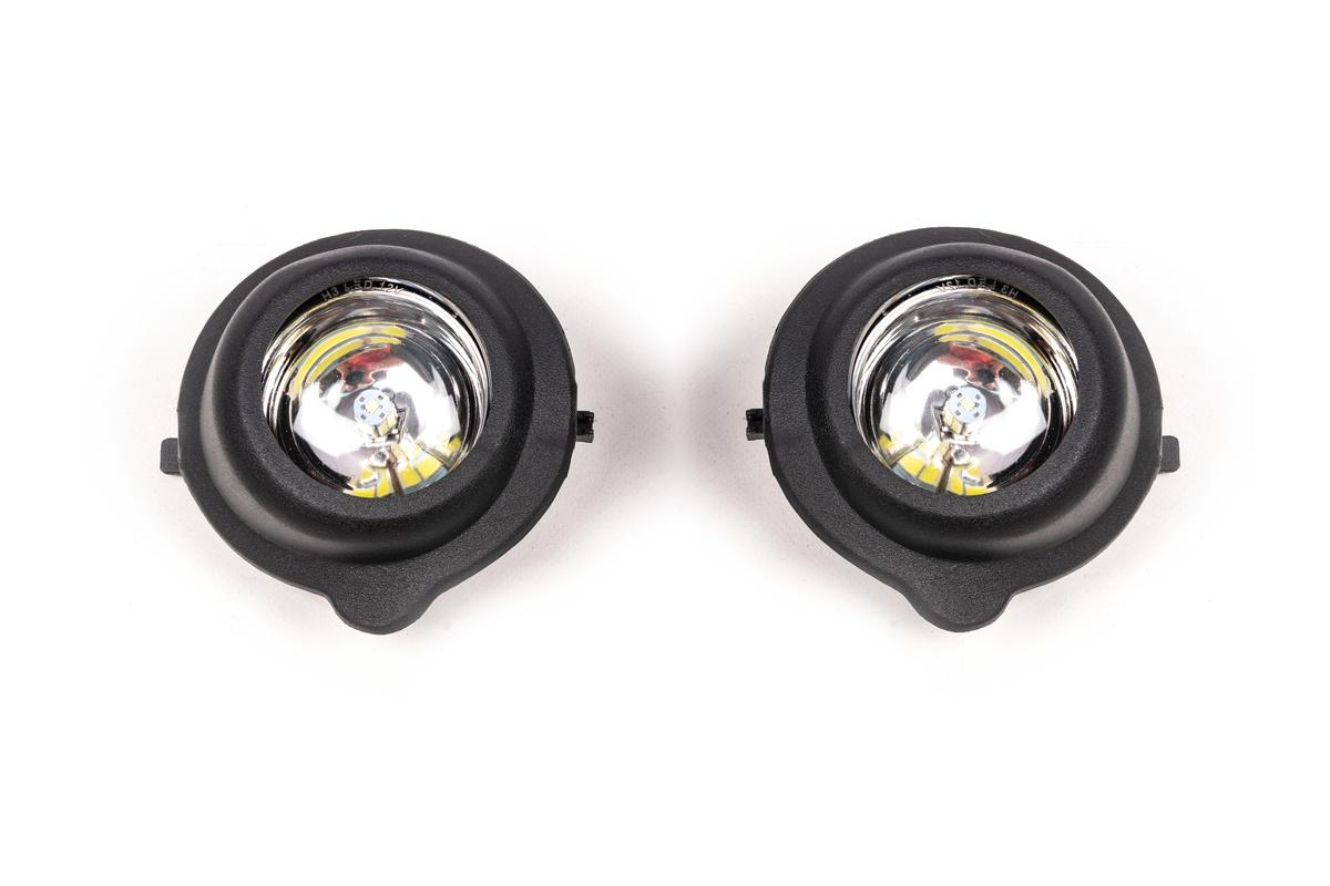 Fog lights (2004-2008, 2 pcs, with LED lamp) for Renault Kangoo
Fog lights (2004-2008, 2 pcs, with LED lamp) for Renault Kangoo