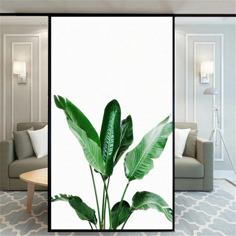 No Glue Decorative Windows Film Privacy Plant Leaves Glass Window Stickers Static Cling Frosted Window Film for Home Decor (as the picture,40x60cm WxH)
No Glue Decorative Windows Film Privacy Plant Leaves Glass Window Stickers Static Cling Frosted Window Film for Home Decor (as the picture,40x60cm WxH)