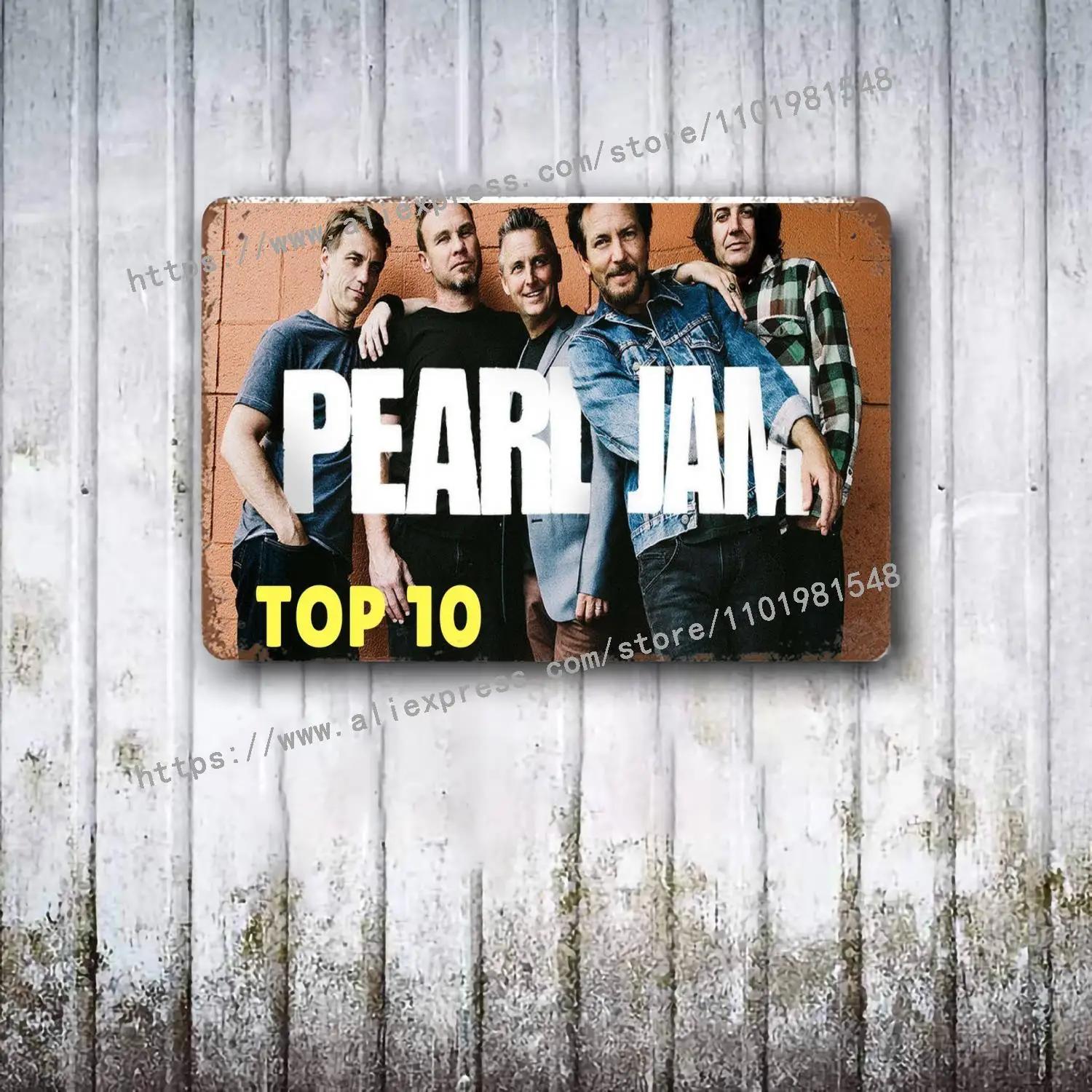 Pearl Jam Bands metal Decor Poster Vintage Tin Sign Metal Sign Decorative Plaque for Pub Bar Man Cave Club Wall Decoration 30x40cm(11.8x15.7inch)
Pearl Jam Bands metal Decor Poster Vintage Tin Sign Metal Sign Decorative Plaque for Pub Bar Man Cave Club Wall Decoration 30x40cm(11.8x15.7inch)