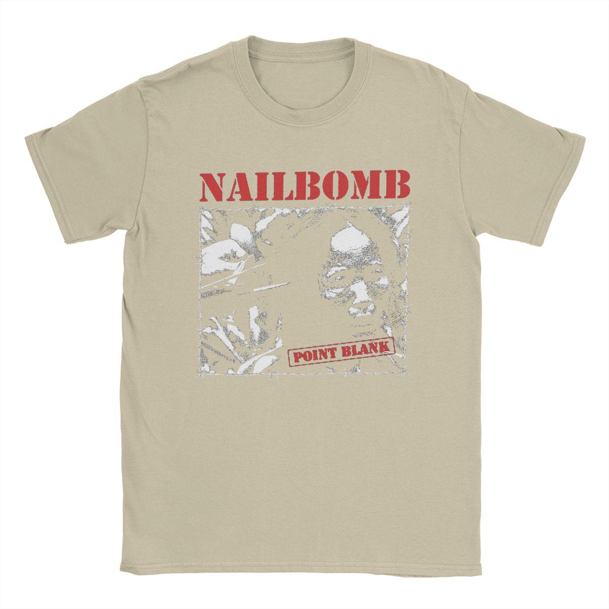 Вінтажні Футболки Металевого Гурту Nailbomb Point Blank для Чоловіків Жінок Бавовняна Футболка Ідея для Подарунка Одяг S
Вінтажні Футболки Металевого Гурту Nailbomb Point Blank для Чоловіків Жінок Бавовняна Футболка Ідея для Подарунка Одяг S