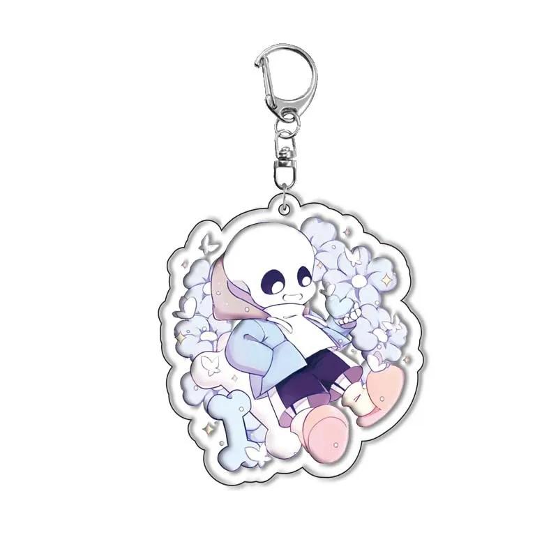 Anime Undertale-Frisk Chara Toriel Sans Papyrus Asriel Ink Error Horror Keychain Cosplay Acrylic Pendant Keyring Props ornaments
Anime Undertale-Frisk Chara Toriel Sans Papyrus Asriel Ink Error Horror Keychain Cosplay Acrylic Pendant Keyring Props ornaments