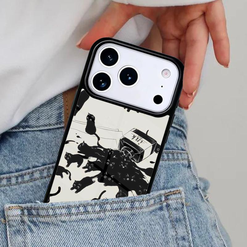 Mystery Cat Phone Case for iPhone 17ProMax 12 13 14 15 16e 17 Pro Max Plus Air Cover iPhone 16
Mystery Cat Phone Case for iPhone 17ProMax 12 13 14 15 16e 17 Pro Max Plus Air Cover iPhone 16