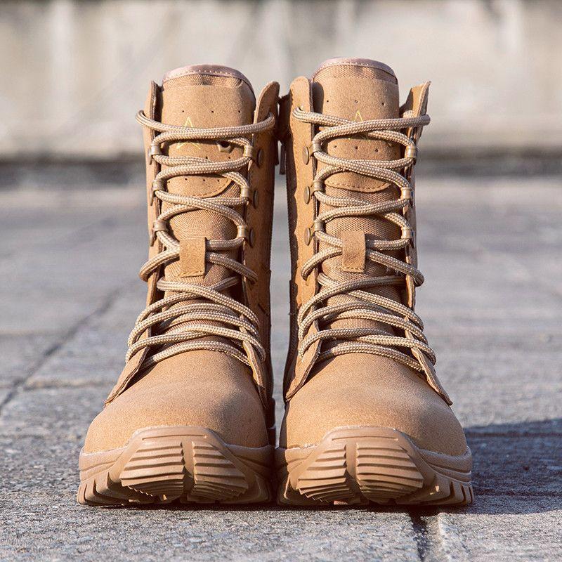 New combat shoes men s outdoor high-top combat boots breathable and lightweight military fans Martin boots ultra-light and casual shoes 46
New combat shoes men s outdoor high-top combat boots breathable and lightweight military fans Martin boots ultra-light and casual shoes 46