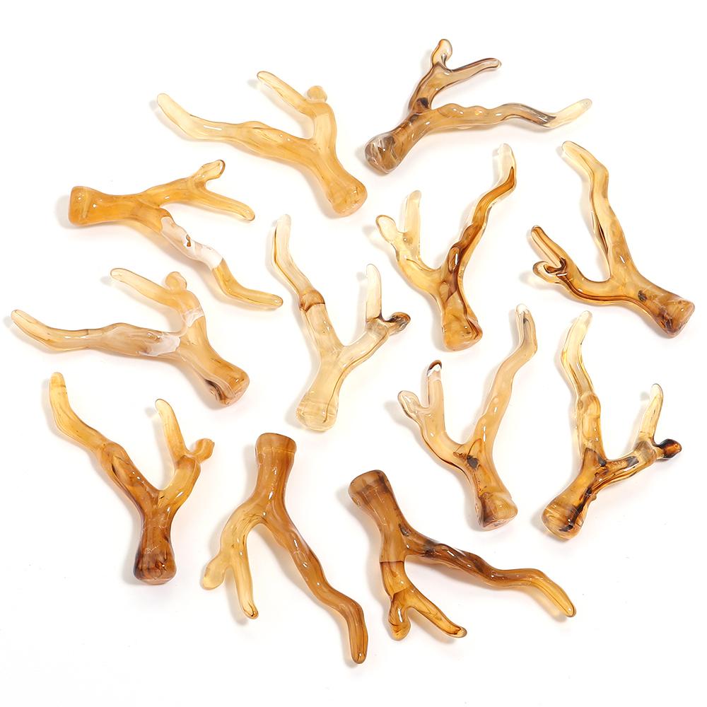 20pcs/lot Acrylic Beads Colorful Coral Branch Shaped Pendant Beads For DIY Charms Earrings Hair Clips Jewelry Making Accessories
20pcs/lot Acrylic Beads Colorful Coral Branch Shaped Pendant Beads For DIY Charms Earrings Hair Clips Jewelry Making Accessories