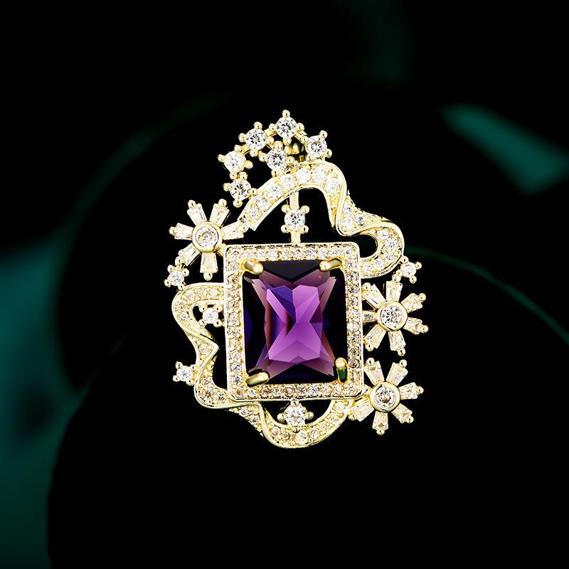 Micro Inlaid Cubic Zirconia Sky City Brooch Fixed Clothing Pin Simple And Cute Brooch Collar Pin, Female
Micro Inlaid Cubic Zirconia Sky City Brooch Fixed Clothing Pin Simple And Cute Brooch Collar Pin, Female