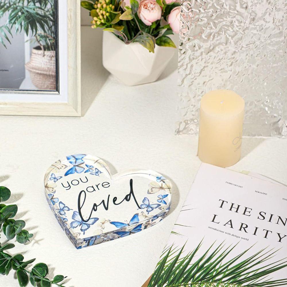 Акриловый орнамент в форме сердца синий вертикальный домашний дом
Акриловый орнамент в форме сердца синий вертикальный домашний дом