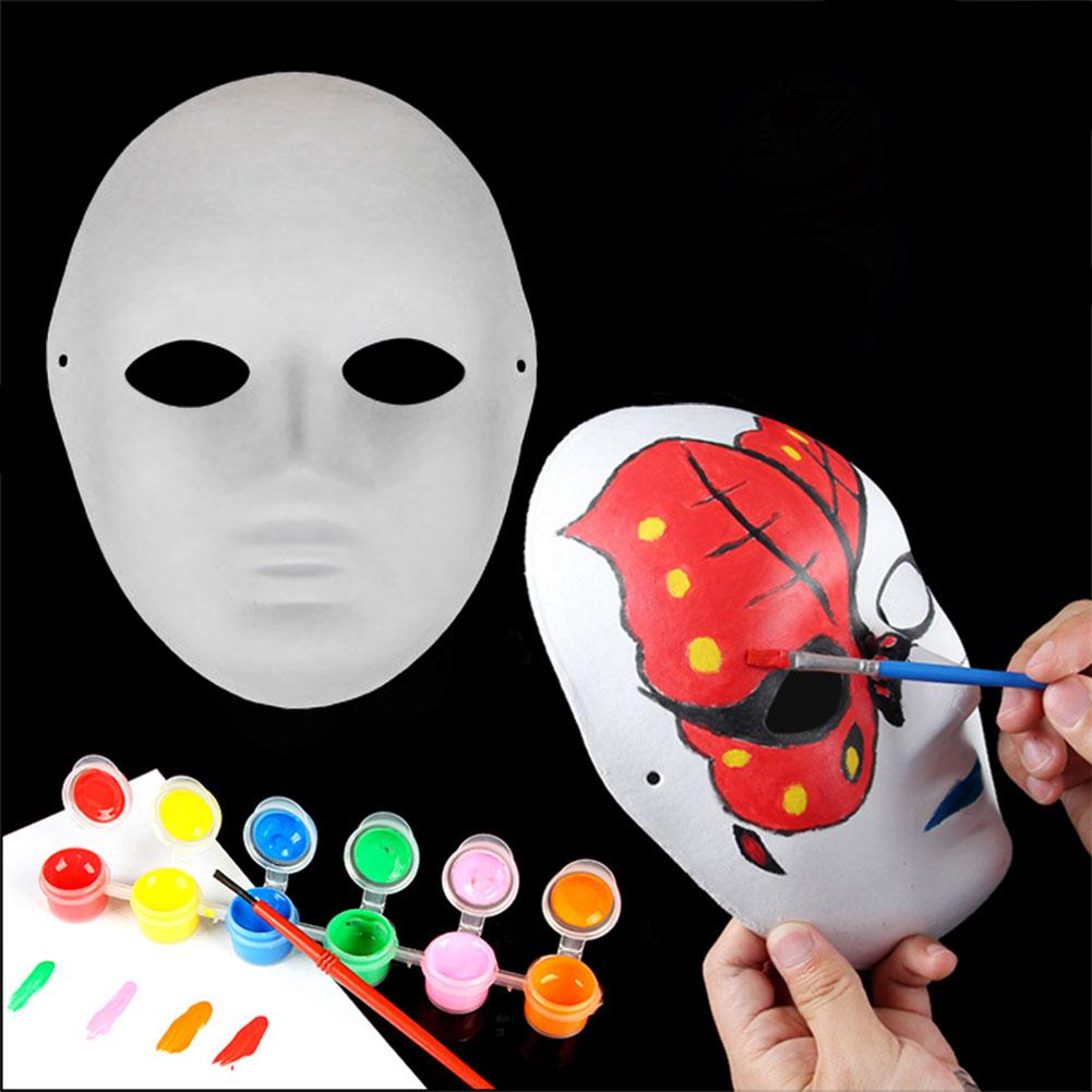 10Pcs Blank Mask Smooth Surface Full Face Mask Paintable Paper Mask DIY Masquerade Mask Masquerade Accessories
10Pcs Blank Mask Smooth Surface Full Face Mask Paintable Paper Mask DIY Masquerade Mask Masquerade Accessories