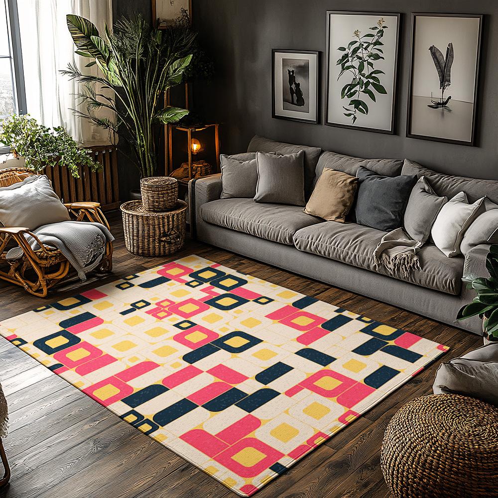 Stylish Modern Area Rugs Washable Non Slip Floor Mats Entryway Doormats Living Room Decor Home Accent Geometric Pattern Durable 50x 80cm
Stylish Modern Area Rugs Washable Non Slip Floor Mats Entryway Doormats Living Room Decor Home Accent Geometric Pattern Durable 50x 80cm