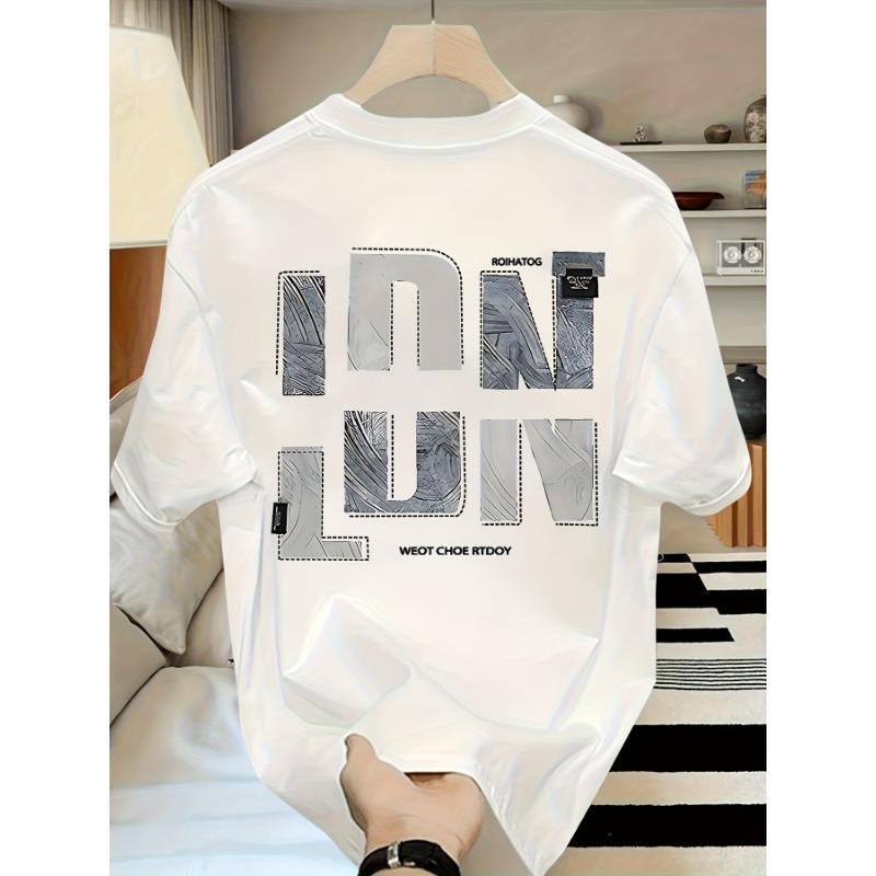 European sizes Thickened MenCasual Short-sleeved T-shirt, Bold LetterPrinting, Loose Fit, Crew Neck, Pullover Style 4XL білий
European sizes Thickened MenCasual Short-sleeved T-shirt, Bold LetterPrinting, Loose Fit, Crew Neck, Pullover Style 4XL білий