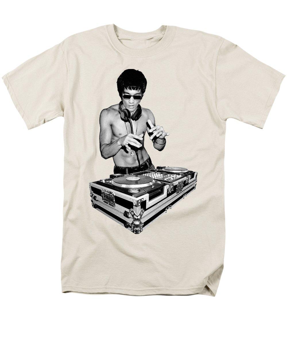 Мужские футболки премиум-класса из хлопка с принтом DJ Bruce Lee, забавная футболка из чесаного хлопка в стиле Харадзюку
Мужские футболки премиум-класса из хлопка с принтом DJ Bruce Lee, забавная футболка из чесаного хлопка в стиле Харадзюку