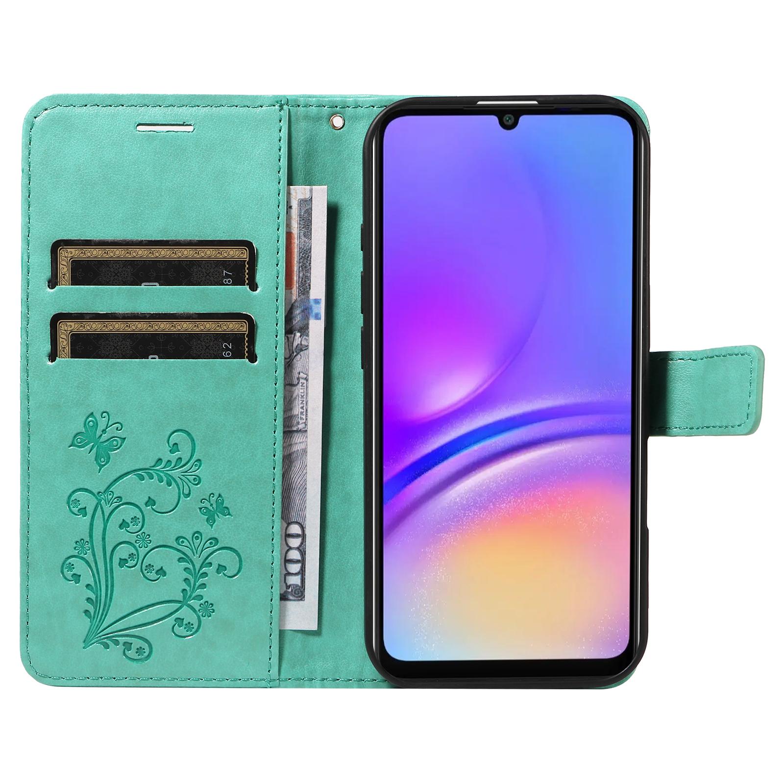 For Samsung Galaxy A06 5G/Galaxy A06 4G Wallet Case Floral Butterfly Imprinted Leather Phone Cover Stand Light Purple
For Samsung Galaxy A06 5G/Galaxy A06 4G Wallet Case Floral Butterfly Imprinted Leather Phone Cover Stand Light Purple